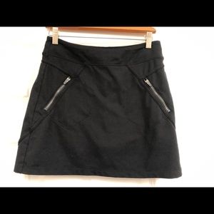 Athleta black skirt skort size XS